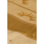 Load image into Gallery viewer, halo-balaramapuram-kasavu-cotton-saree-with-half-sun-motifs-and-tissue-pallu