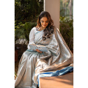 Celeste-Sky-Blue-&-Gold-Banarasi-Katan-Silk-Saree-with-Horse-and-Floral-Motifs