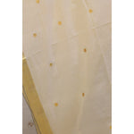 Load image into Gallery viewer, Eclipse-Balaramapuram-Kasavu-Cotton-Saree-with-Tissue-Pallu-and-Gold-Zari-Border
