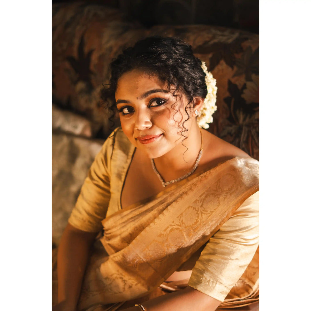 Ivoriqa-Ivory-Banarasi-Katan-Silk-Saree-with-Tone-on-Tone-Floral-and-Paisley-Zari-Brocade