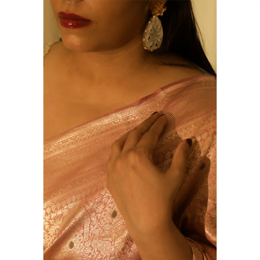 Opaline-Blush-Pink-Banarasi-Katan-Silk-Saree-with-All-Over-Zari-Brocade