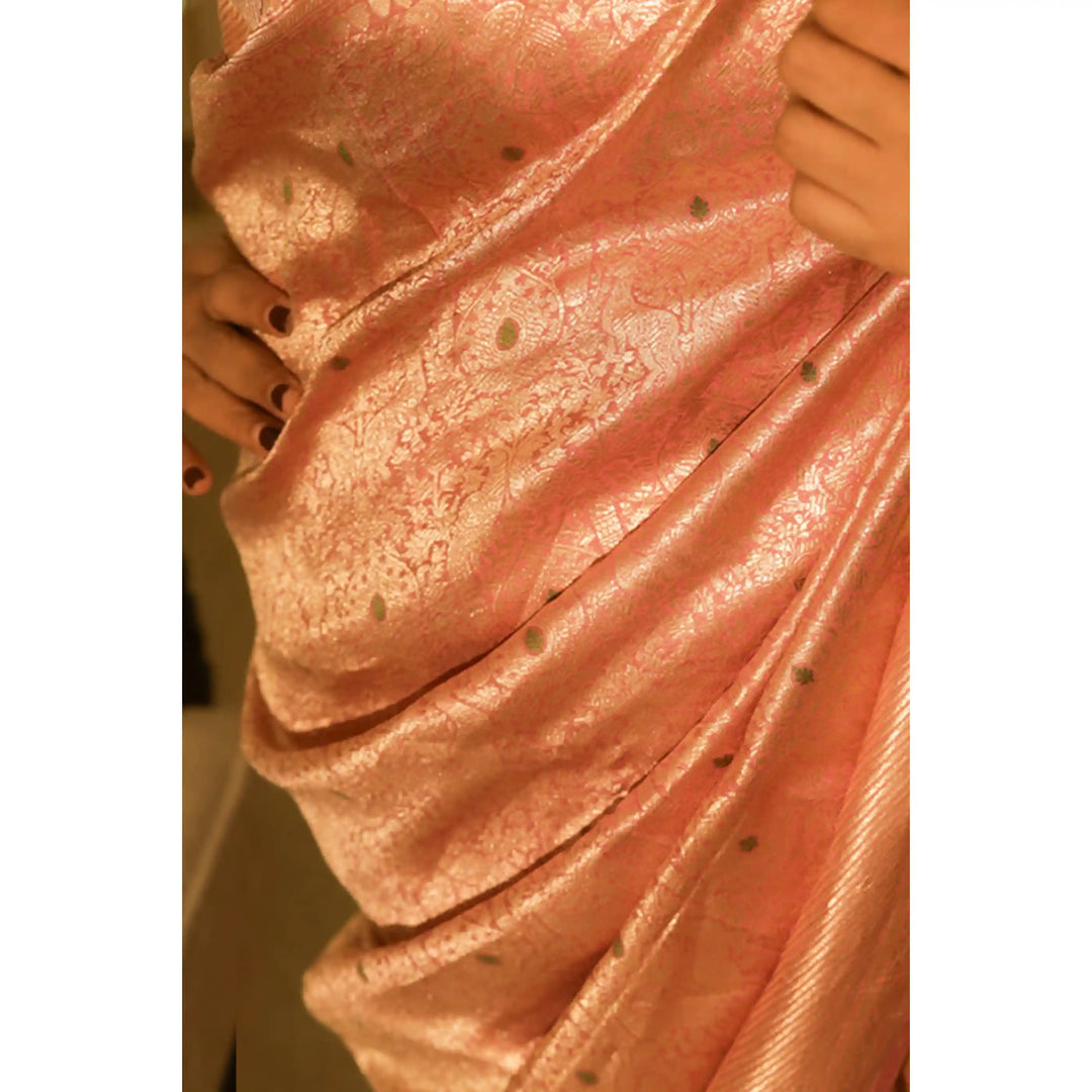 Opaline-Blush-Pink-Banarasi-Katan-Silk-Saree-with-All-Over-Zari-Brocade