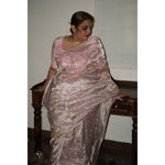 Load image into Gallery viewer, Ophelia-Tissue-Embroidered-Saree