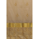 Load image into Gallery viewer, Serenelle-Balaramapuram-Kasavu-Cotton-Saree-with-Tissue-Pallu-and-Zari-Border