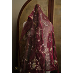 Load image into Gallery viewer, Shyamangi-Tissue-Saree-with-Aari-and-Sequin-Embroidery