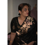 Load image into Gallery viewer, Siyahi-Banarasi-Organza-Saree
