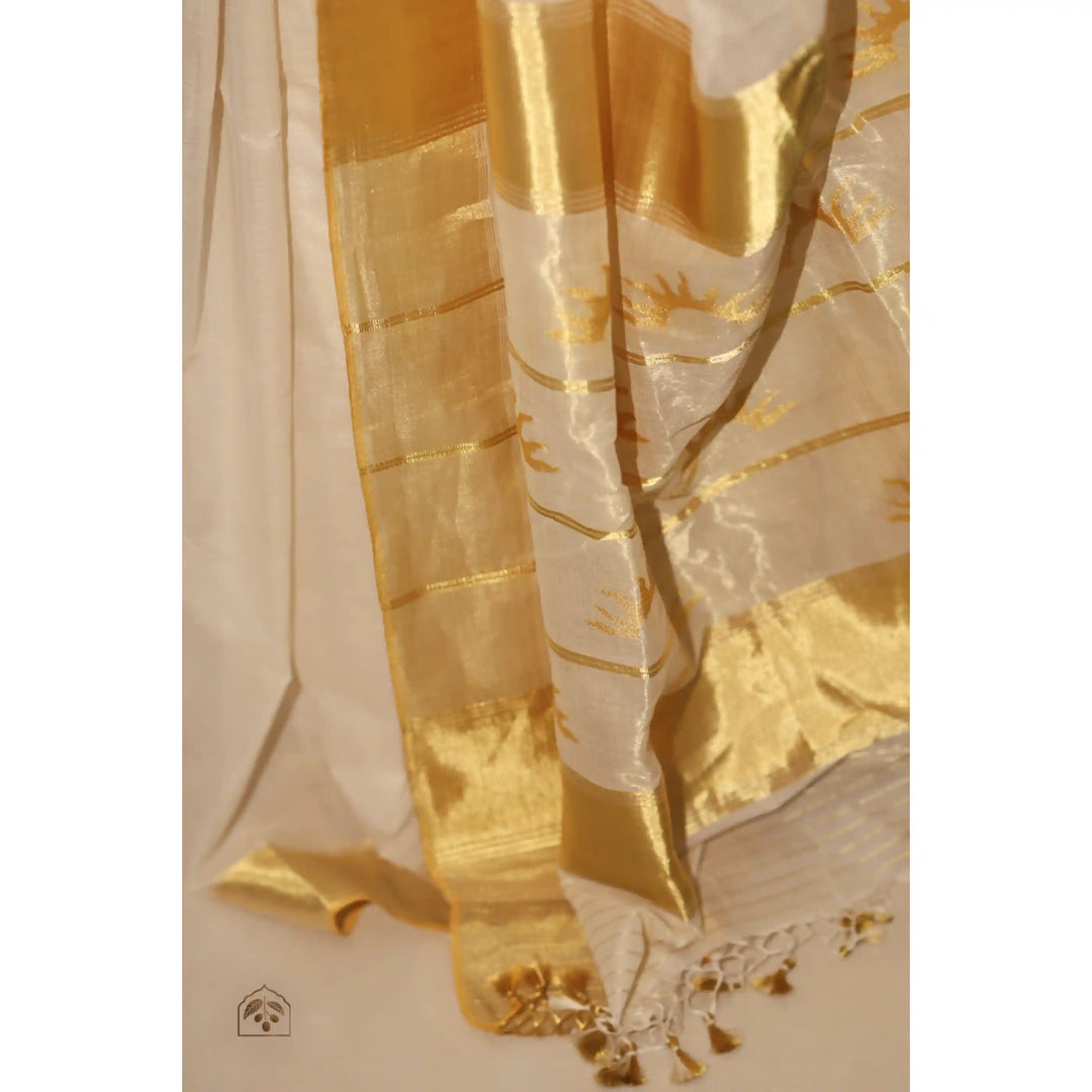 halo-balaramapuram-kasavu-cotton-saree-with-half-sun-motifs-and-tissue-pallu