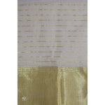 Load image into Gallery viewer, serpent-balaramapuram-kasavu-cotton-saree-with-coiled-serpent-motifs-and-tissue-pallu
