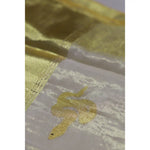 Load image into Gallery viewer, serpent-balaramapuram-kasavu-cotton-saree-with-coiled-serpent-motifs-and-tissue-pallu